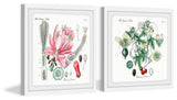 "Beauty Starts Here Diptych" Framed Prints, 24"x24", 2-Piece Set