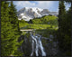 Myrtle Falls and Mount Rainier, Mount Rainier National Park, Washington, 32"x24"