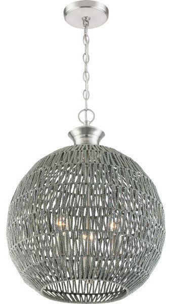 Quoizel QF4034PN Three Light Pendant, Palladian Bronze Finish