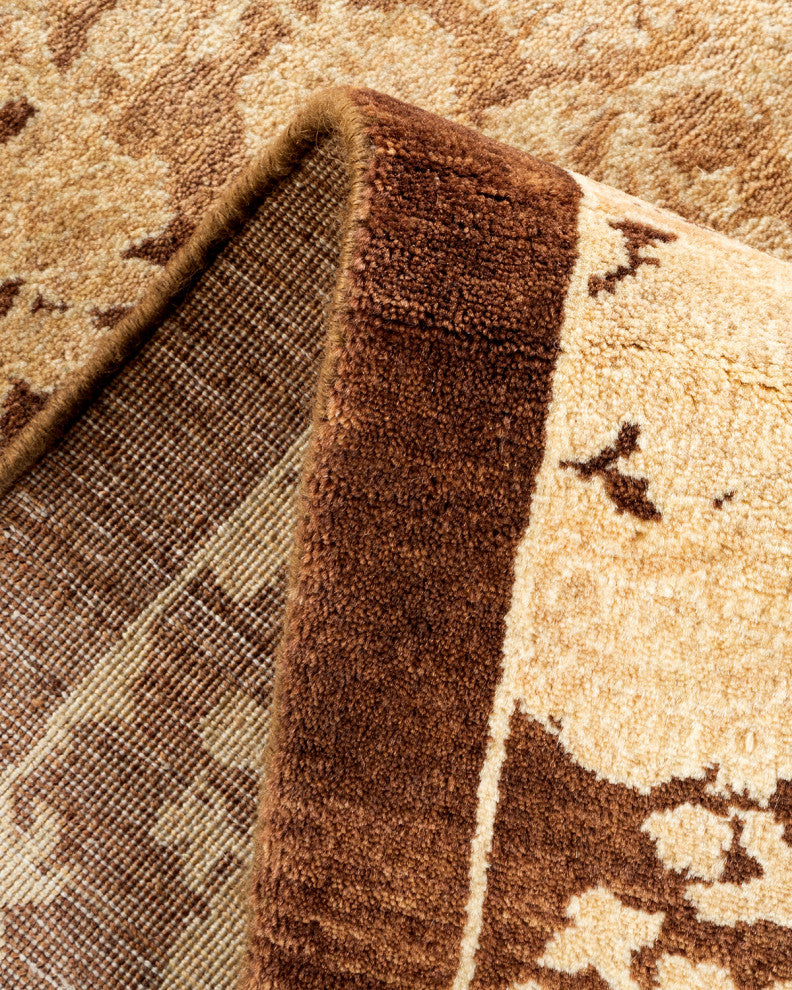 Mogul, One-of-a-Kind Hand-Knotted Area Rug Brown, 5' 2" x 7' 10"