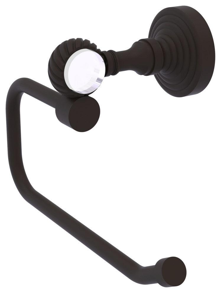 Pacific Grove Euro Style Twisted Toilet Tissue Holder, Oil Rubbed Bronze