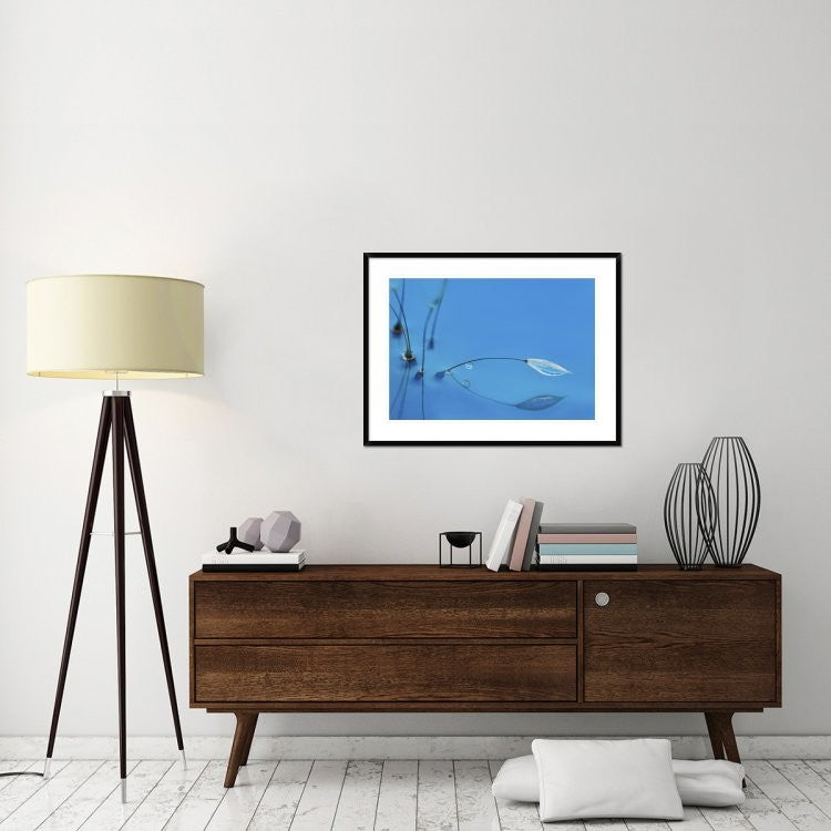 "Blue Water" Framed Digital Print by Heidi Westum, 38"x28"