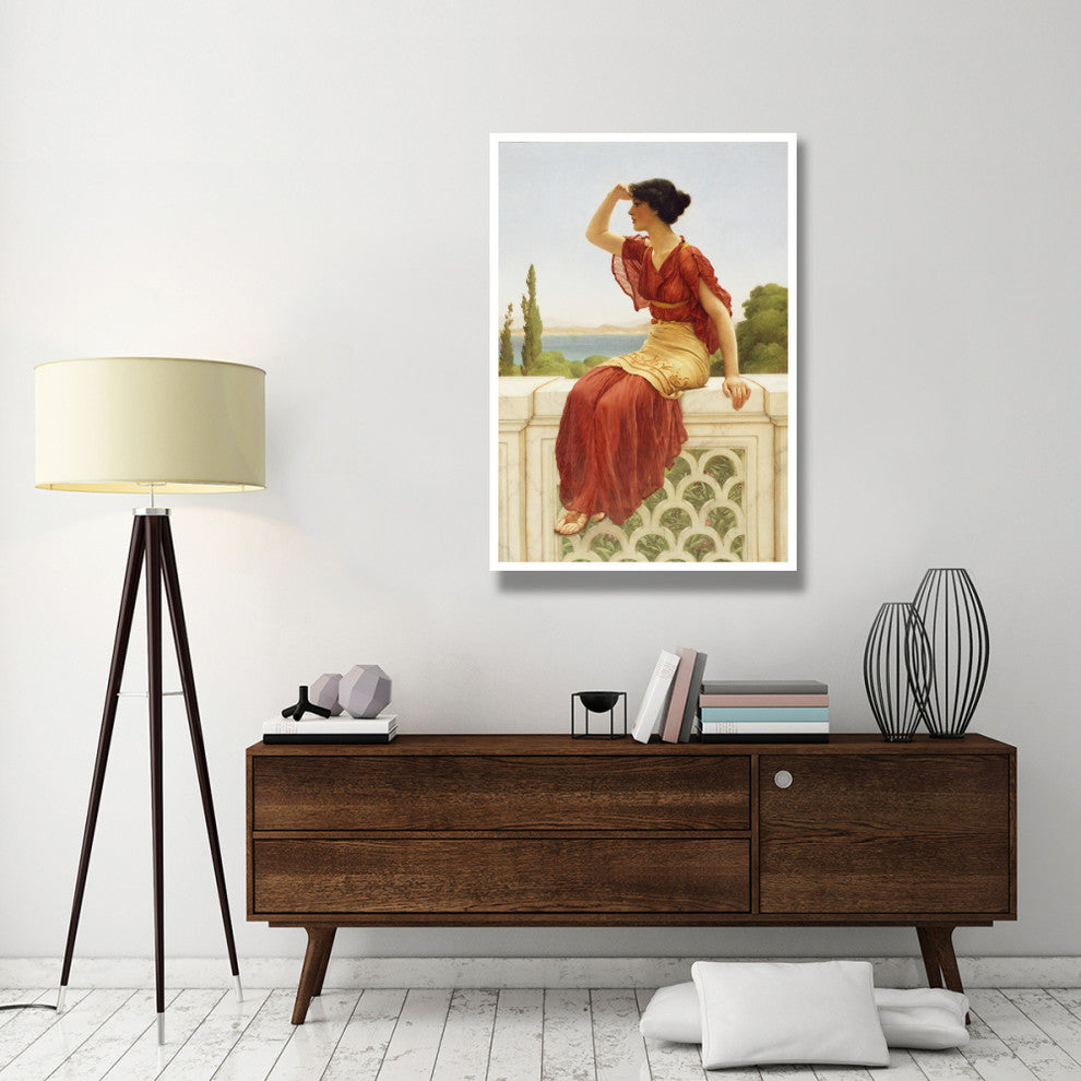 "The Signal" Digital Paper Print by John William Godward, 34"x50"