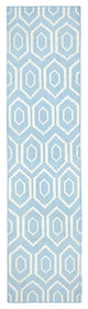 Safavieh Dhurries Dhu556B Blue, Ivory Area Rug
