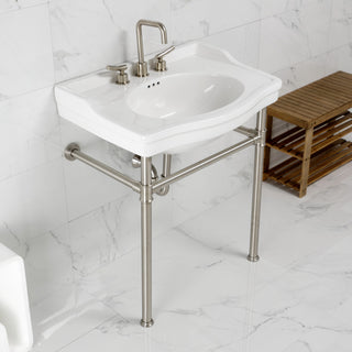 VPB33088ST 30" Console Sink with Stainless Steel Legs