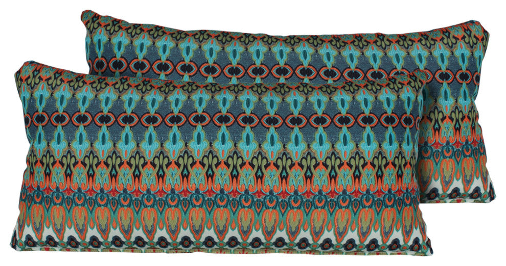 Rectangle Outdoor Patio Pillows, Moroccan