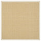 Safavieh Natural Fibers 400 NF441K 6' Square Maize Rug