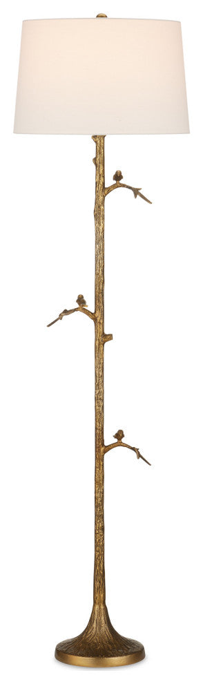 Piaf Brass Floor Lamp