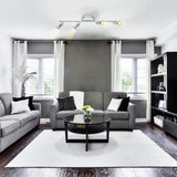 4x50W Track Light, Chrome Finish