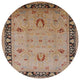 Ahgly Company Indoor Round Mid-Century Modern Area Rugs, 3' Round
