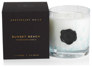 AG Opal Glass Candle Jar in Gift Box, Sunset Beach