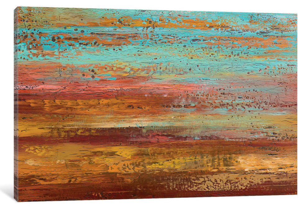 "May Your Heart Always Be Joyful" by Alicia Dunn, Canvas Print, 40"x26"