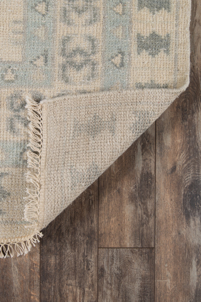 Erin Gates by Momeni Concord Sudbury Hand Knotted Wool Area Rug, Ivory, 5'6"x8
