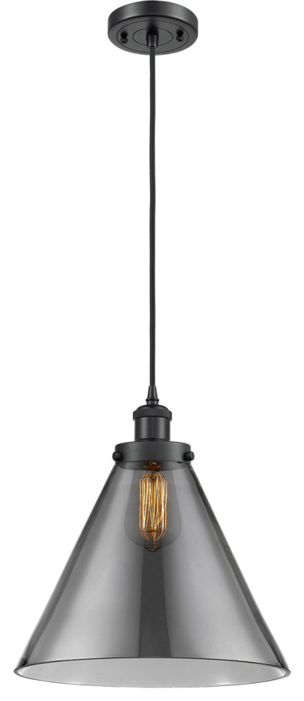 Innovations Lighting 916-1P-BK-G43-L X-Large Cone 1 Light Mini Pendant