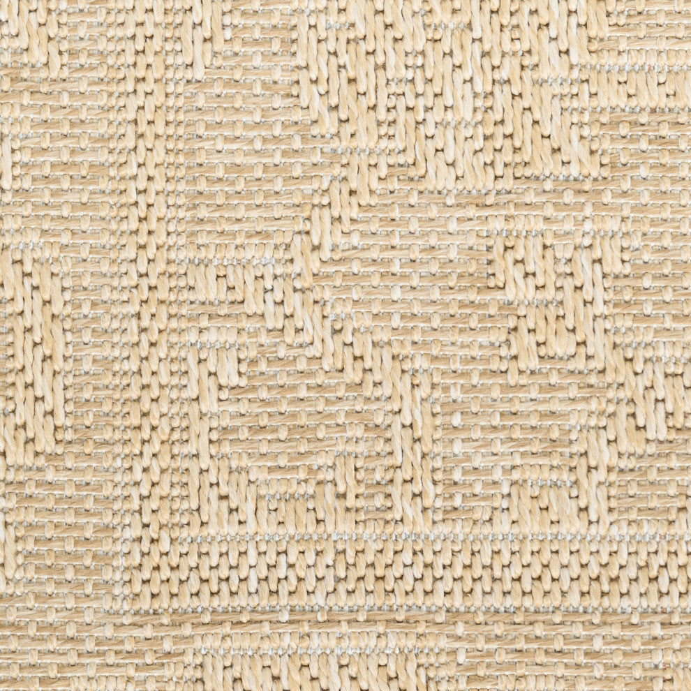 Nourison Tulum 2' x 3' Cream Outdoor Rug
