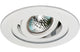 NICOR 3 inch Recessed Wall Wash Gimbal Trim with White Finish