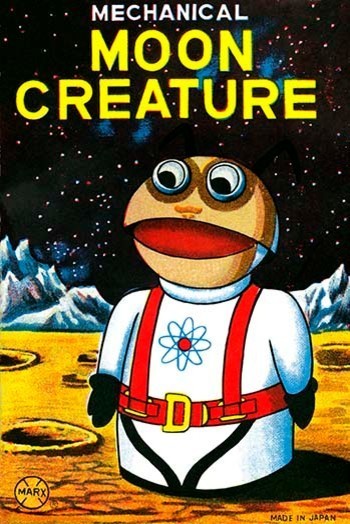 Mechanical Moon Creature- Framed Paper Poster 20" x 30"