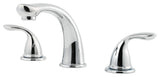 Pfirst Series 2-Handle Complete Roman Tub Trim, Polished Chrome