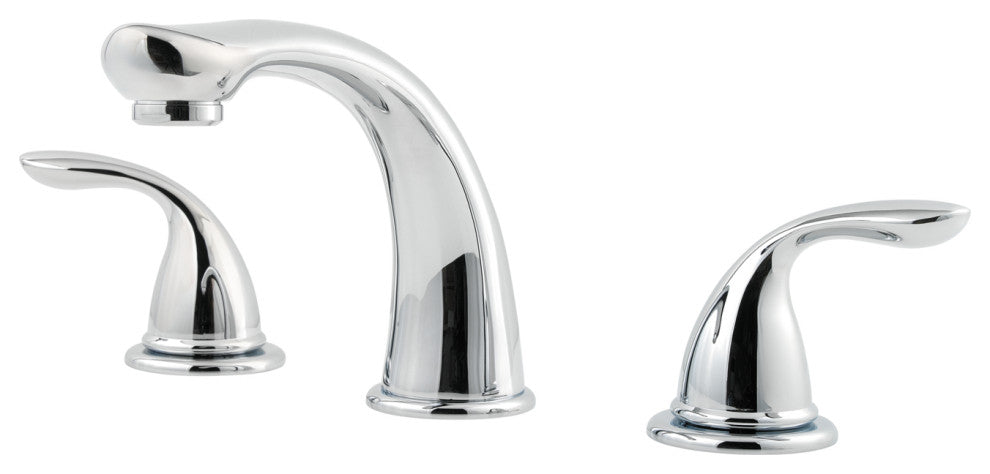 Pfirst Series 2-Handle Complete Roman Tub Trim, Polished Chrome