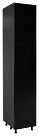 18 x 84 Utility Cabinet-Double Door-with Black Matte door