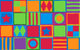 Patterned Squares Rug