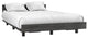 Twin Bed Base Cervants, Bedroom, Smoky Oak