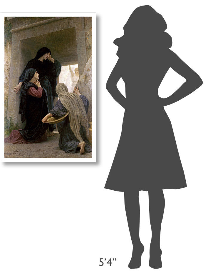 "The Three Marys at the Tomb" Print by William-Adolphe Bouguereau, 24"x38"