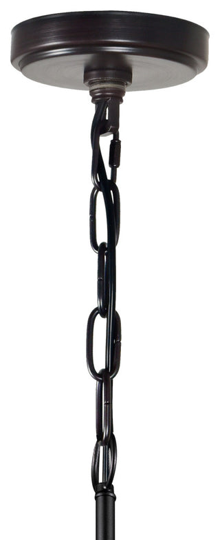 Parsh 8 Light Drum Shade Chandelier With Pewter Finish