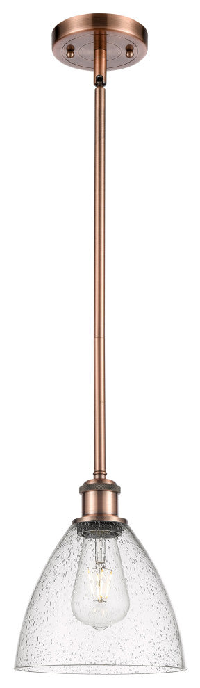 Innovations 516-1S-AC-GBD-754-LED 1-Light Mini Pendant, Antique Copper