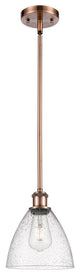 Innovations 516-1S-AC-GBD-754-LED 1-Light Mini Pendant, Antique Copper