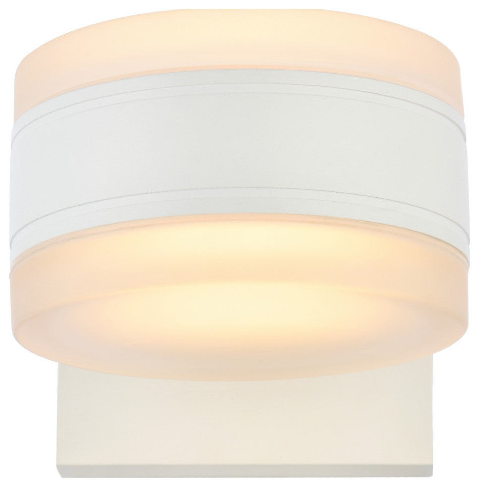 Trendy Fare LED Wall Sconce (White)