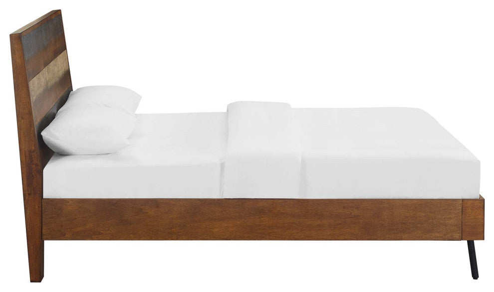 Arwen Queen Rustic Wood Bed