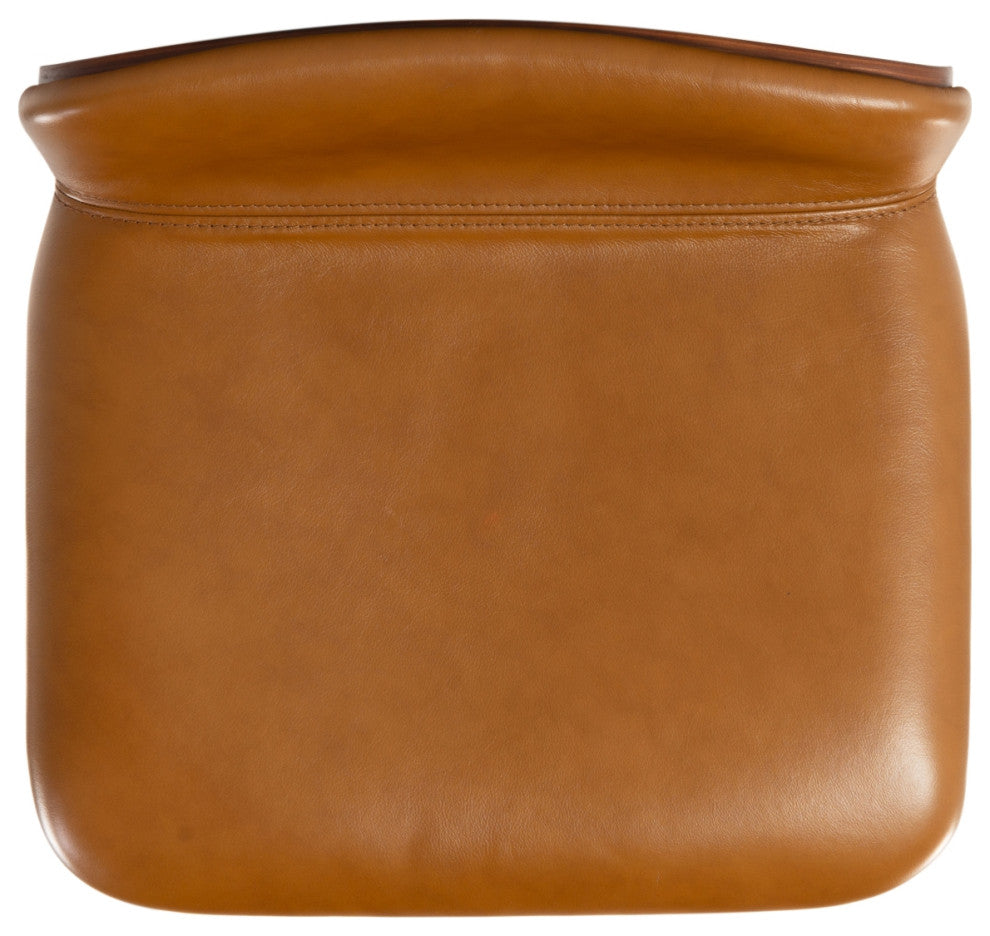 Safavieh Couture Tazmyn Barstool, Brown/Walnut