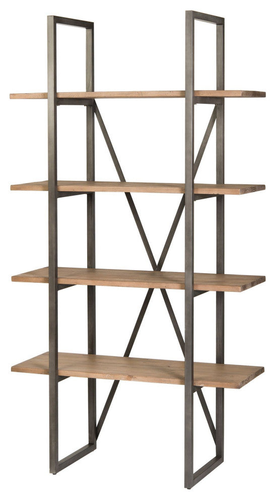 Kenya Small Cain Rack - Salvaged Grey