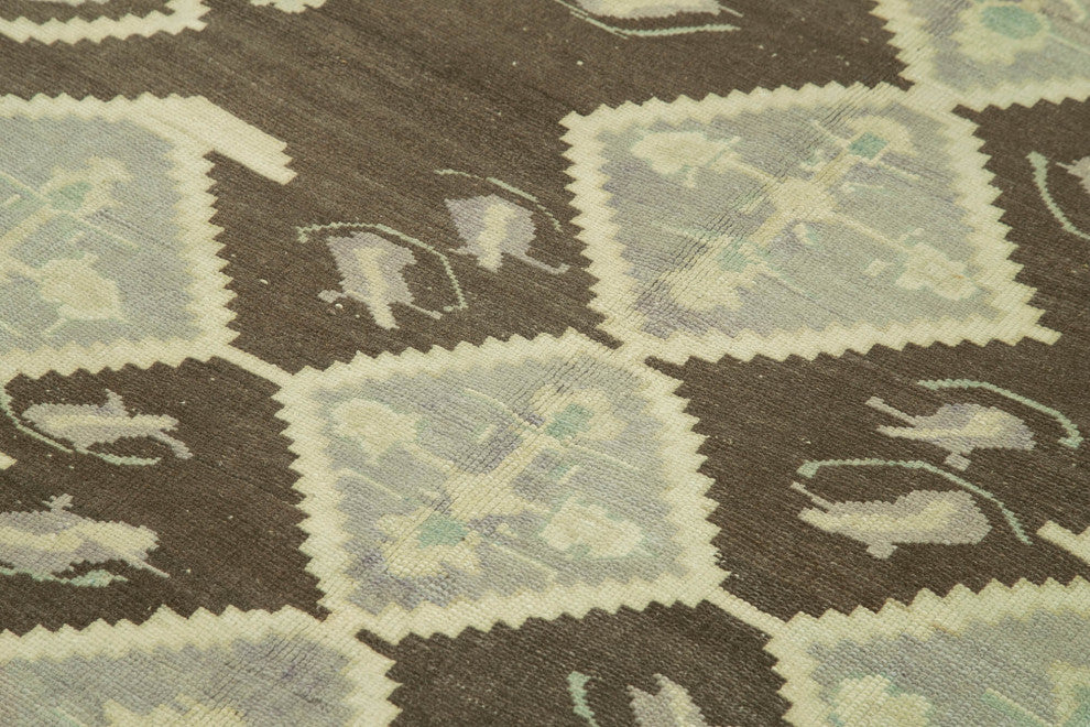 Rug N Carpet - Handmade Turkish 4' 10'' x 7' 4'' One-of-a-Kind Wool Rug