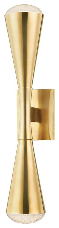 Corbett Lighting 455-02 Barcelona 23" Tall 3000K LED Wall Sconce - Vintage