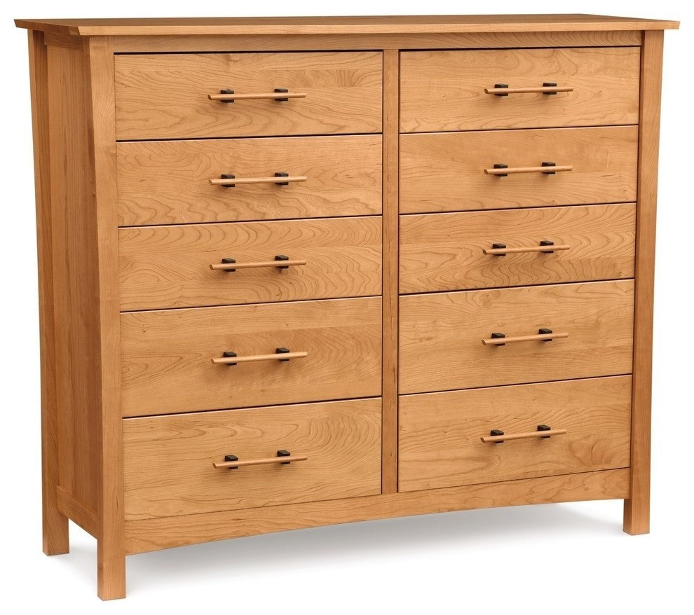 Copeland Monterey 10 Drawer, Natural Cherry