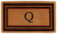 Esquire Monogram Doormat, Extra-Thick 18"x30", Letter Q