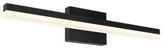DALS Lighting LED Vanity Light, 5 CCT, 24" Black