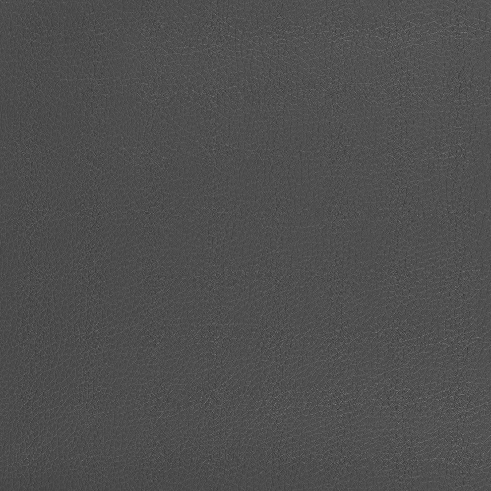 High Back Upholstered Office Chair, Gray