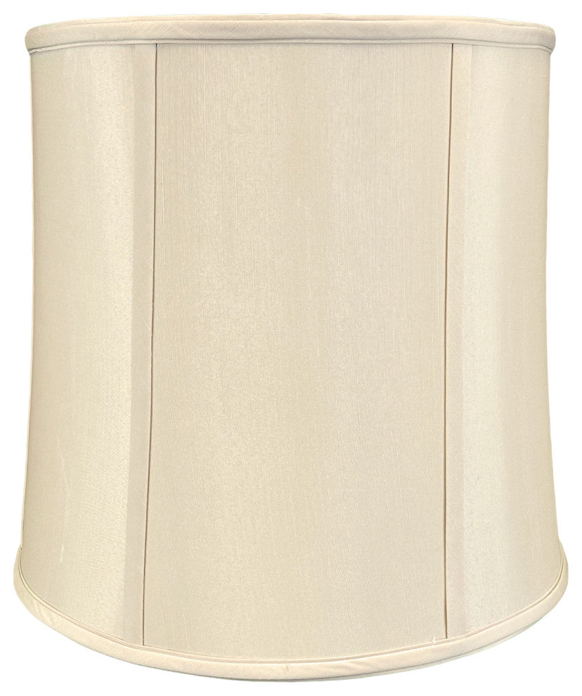 Royal Designs Drum Lamp Shade, Beige, 14x15x15, Set of 2