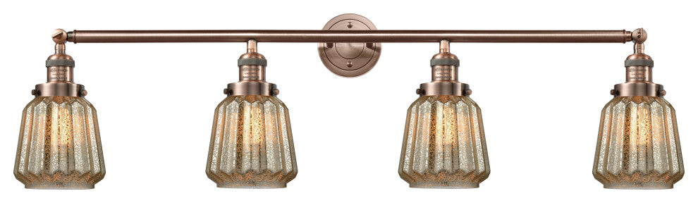 Innovations Lighting 215-Ac-G146-Led 4 Light Dimmable Led Bathroom Fixture