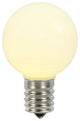 G50 Mu Lighting Ceramic LED Bulbs, Set of 5, Warm White