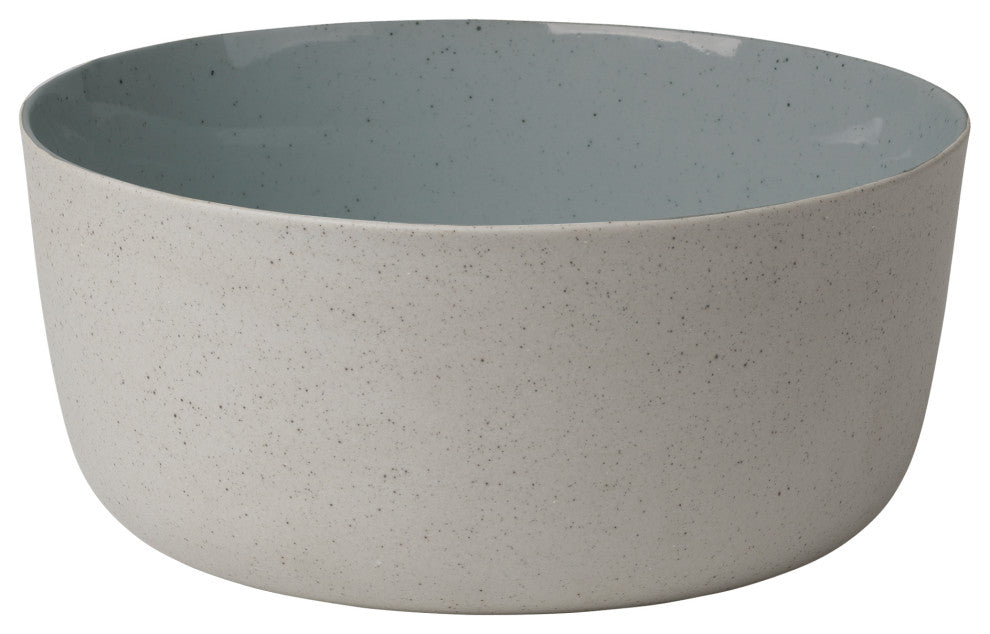 Sablo Serving Bowl, Stone, 7.9"