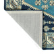 Charlotte Collection Blue 4' x 6' Rectangle Indoor Area Rug