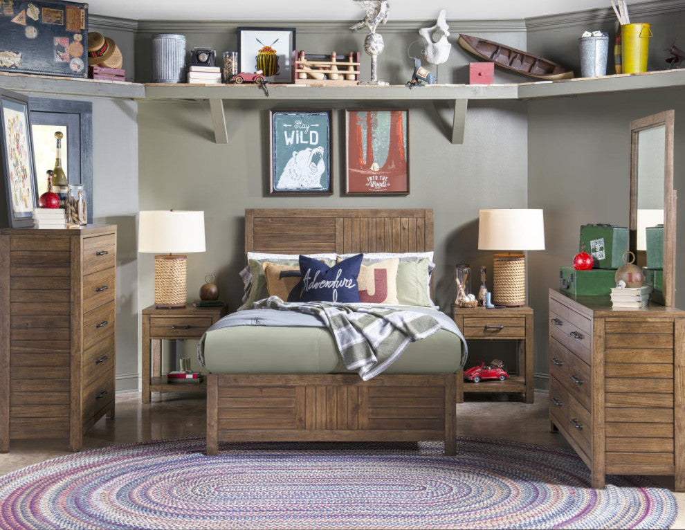 Summer Camp Complete Panel Bed, Full