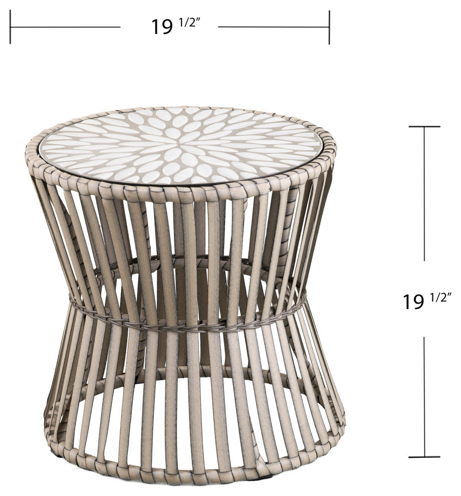 Crewkerne Wicker Outdoor Collection 3-Piece Set