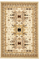 Unique Loom Ivory Oasis Taftan 4' 0 x 6' 0 Area Rug
