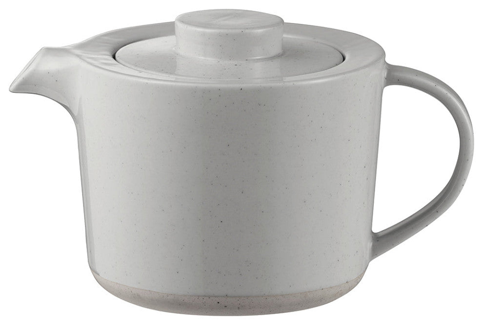 Sablo Teapot W/Filighter, 1 Liter, Cloud