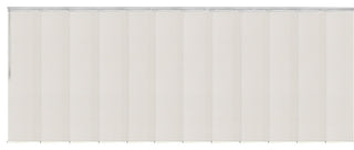 Nikolina 12-Panel Track Extendable Vertical Blinds 140-260"W